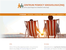 Tablet Screenshot of centrum-seksuologiczne.pl